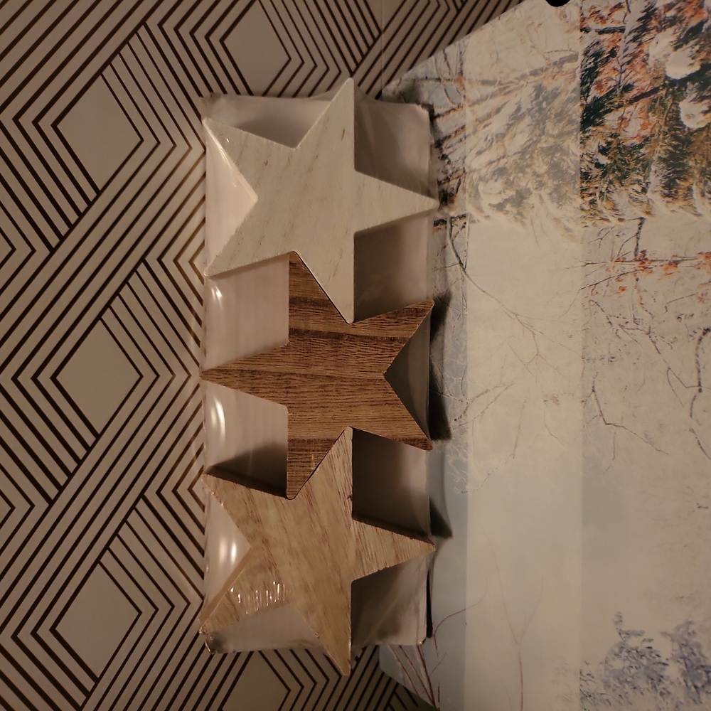Target bullseye tiered tray stars